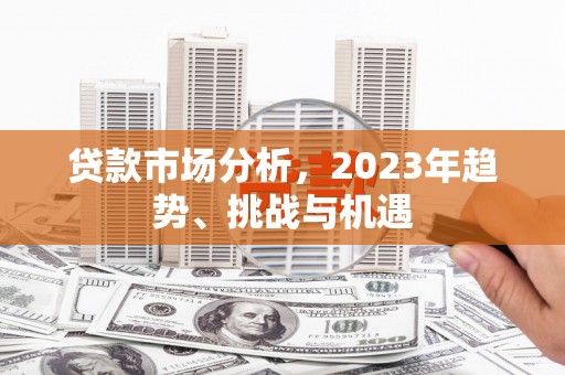 清城贷款市场分析，2023年趋势、挑战与机遇
