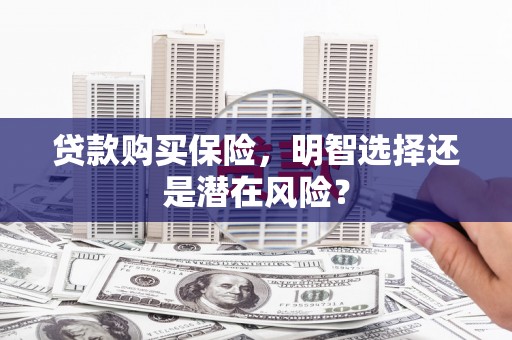清城贷款购买保险，明智选择还是潜在风险？