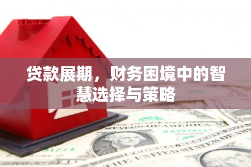 清城贷款展期，财务困境中的智慧选择与策略