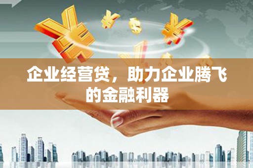 清城企业经营贷，助力企业腾飞的金融利器