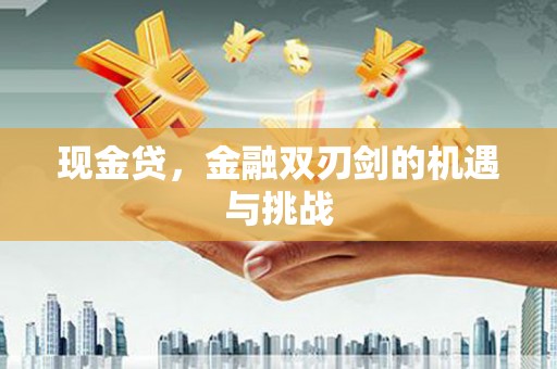 清城现金贷，金融双刃剑的机遇与挑战