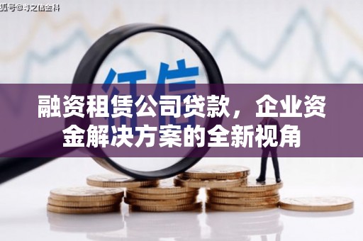 清城融资租赁公司贷款，企业资金解决方案的全新视角