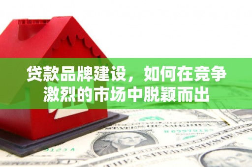 清城贷款品牌建设，如何在竞争激烈的市场中脱颖而出