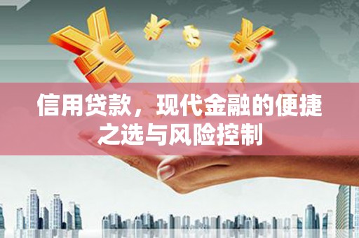 清城信用贷款，现代金融的便捷之选与风险控制