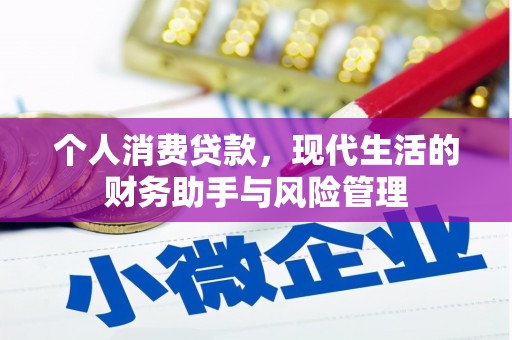 清城个人消费贷款，现代生活的财务助手与风险管理