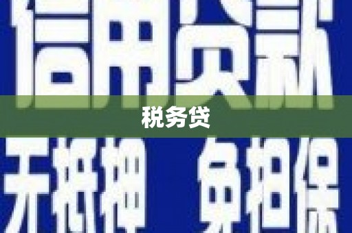 清城税务贷