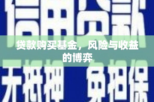 清城贷款购买基金，风险与收益的博弈
