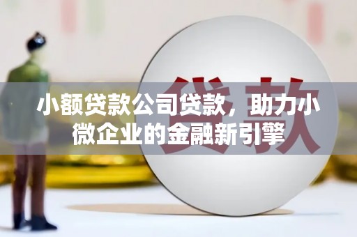 清城小额贷款公司贷款，助力小微企业的金融新引擎