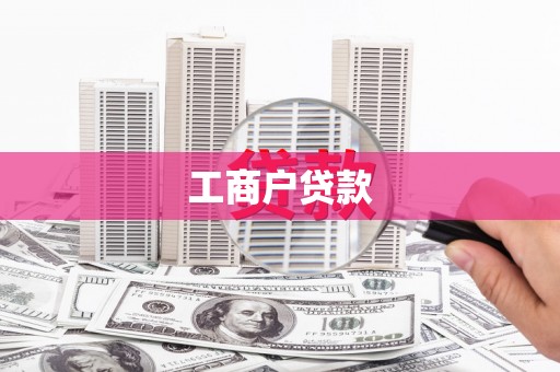 清城工商户贷款