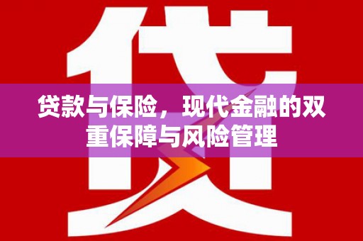 清城贷款与保险，现代金融的双重保障与风险管理