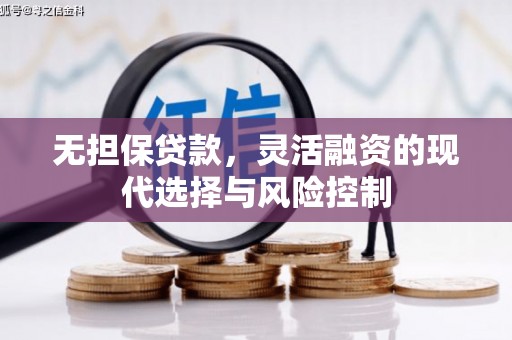 清城无担保贷款，灵活融资的现代选择与风险控制