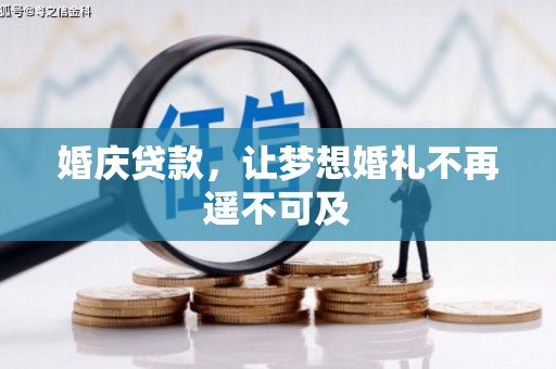 清城婚庆贷款，让梦想婚礼不再遥不可及
