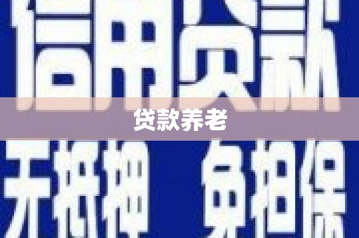清城贷款养老