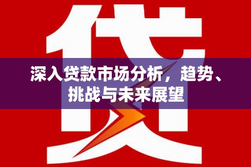 清城深入贷款市场分析，趋势、挑战与未来展望