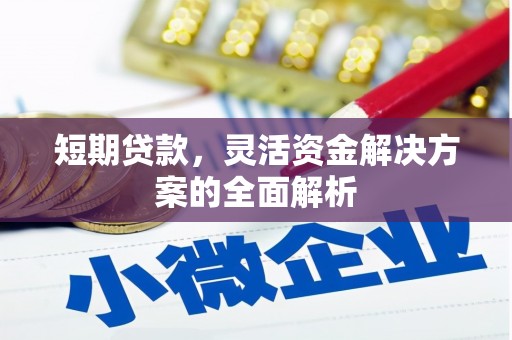 清城短期贷款，灵活资金解决方案的全面解析