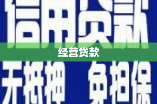 清城经营贷款