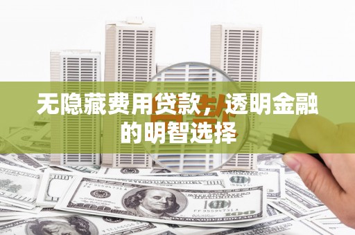 清城无隐藏费用贷款，透明金融的明智选择
