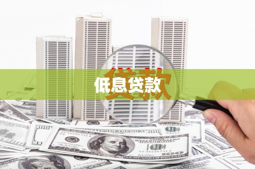 清城低息贷款