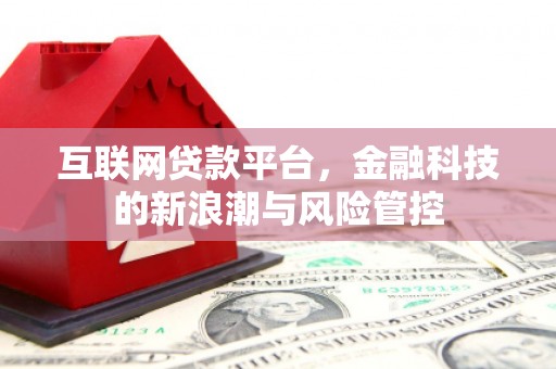 清城互联网贷款平台，金融科技的新浪潮与风险管控