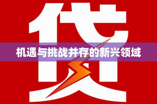 清城机遇与挑战并存的新兴领域