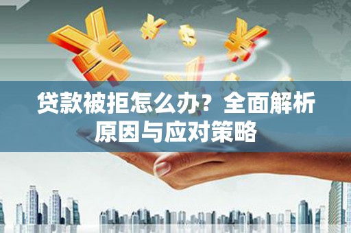 清城贷款被拒怎么办？全面解析原因与应对策略