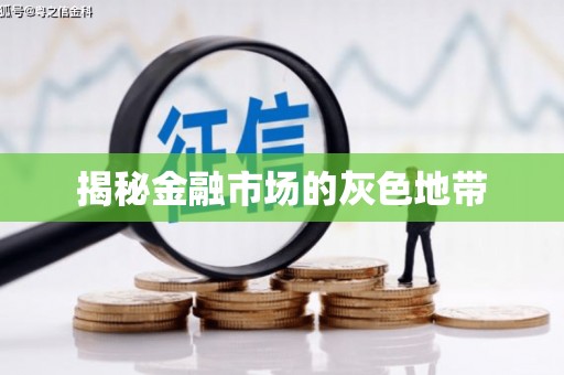清城揭秘金融市场的灰色地带
