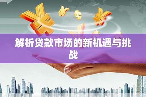 清城解析贷款市场的新机遇与挑战