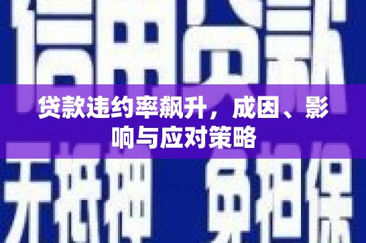清城贷款违约率飙升，成因、影响与应对策略